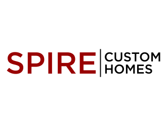 Spire Custom Homes logo design by p0peye