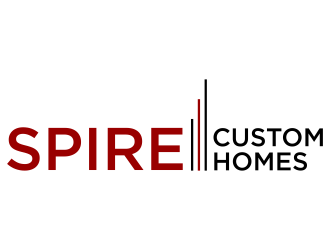 Spire Custom Homes logo design by p0peye