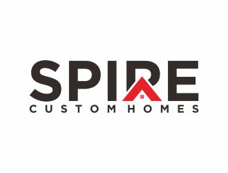 Spire Custom Homes logo design by josephira