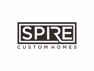 Spire Custom Homes logo design by josephira