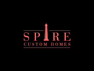 Spire Custom Homes logo design by gateout