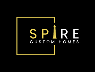 Spire Custom Homes logo design by gateout