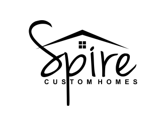 Spire Custom Homes logo design by FirmanGibran