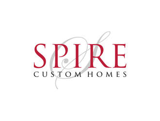 Spire Custom Homes logo design by alby