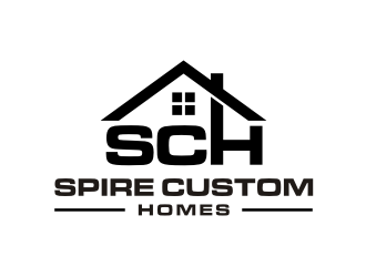 Spire Custom Homes logo design by tejo