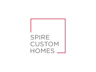 Spire Custom Homes logo design by alby