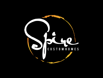 Spire Custom Homes logo design by FirmanGibran