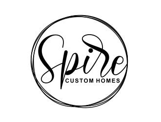 Spire Custom Homes logo design by FirmanGibran