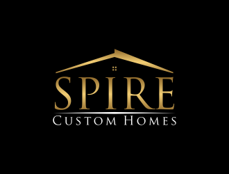 Spire Custom Homes logo design by Diponegoro_