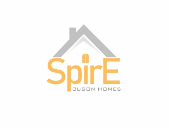 Spire Custom Homes logo design by vicafo