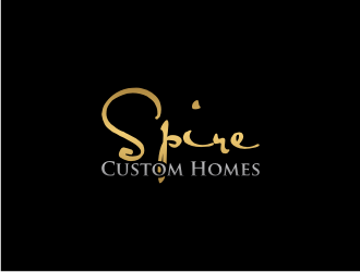 Spire Custom Homes logo design by sodimejo