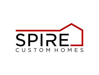 Spire Custom Homes logo design by Diponegoro_