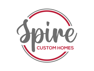 Spire Custom Homes logo design by cintoko