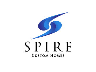 Spire Custom Homes logo design by syakira