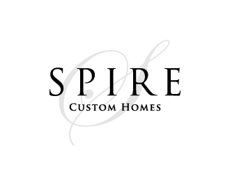 Spire Custom Homes logo design by syakira