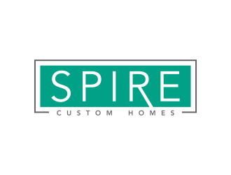 Spire Custom Homes logo design by ingepro