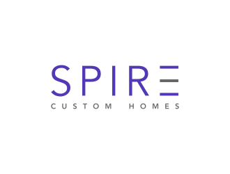 Spire Custom Homes logo design by ingepro