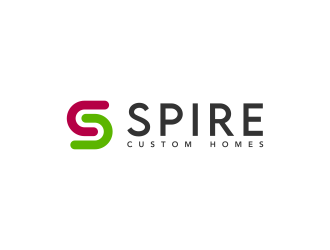 Spire Custom Homes logo design by ingepro