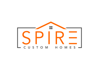 Spire Custom Homes logo design by ingepro