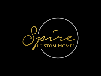 Spire Custom Homes logo design by Purwoko21