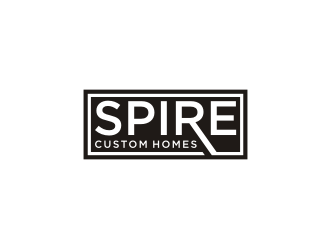 Spire Custom Homes logo design by blessings