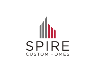 Spire Custom Homes logo design by johana