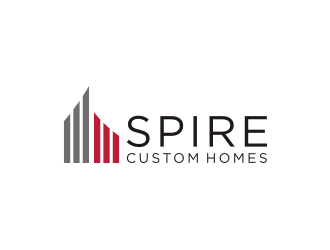 Spire Custom Homes logo design by johana