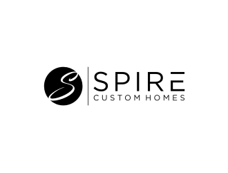 Spire Custom Homes logo design by johana