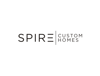 Spire Custom Homes logo design by johana