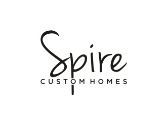 Spire Custom Homes logo design by johana