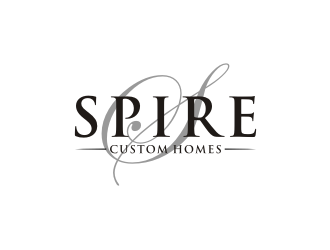 Spire Custom Homes logo design by johana