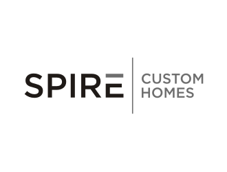 Spire Custom Homes logo design by puthreeone