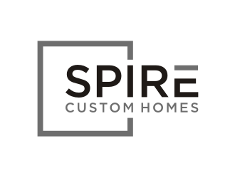 Spire Custom Homes logo design by puthreeone