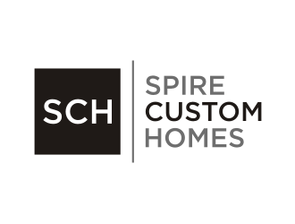 Spire Custom Homes logo design by puthreeone