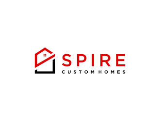 Spire Custom Homes logo design by hoqi