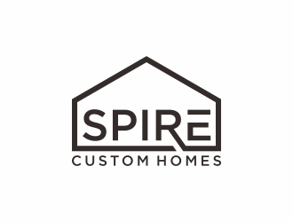 Spire Custom Homes logo design by InitialD