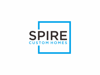 Spire Custom Homes logo design by InitialD