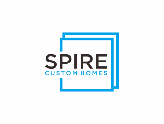 Spire Custom Homes logo design by InitialD