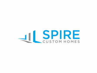 Spire Custom Homes logo design by InitialD