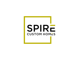 Spire Custom Homes logo design by Walv