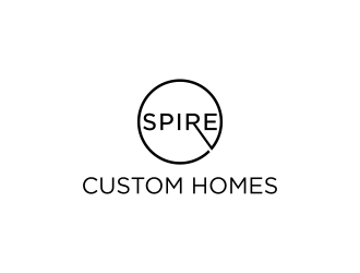 Spire Custom Homes logo design by Walv