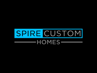 Spire Custom Homes logo design by Walv