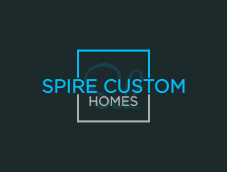 Spire Custom Homes logo design by Walv