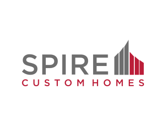 Spire Custom Homes logo design by mukleyRx