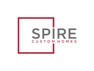 Spire Custom Homes logo design by mukleyRx