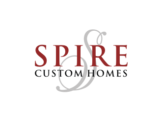 Spire Custom Homes logo design by ora_creative