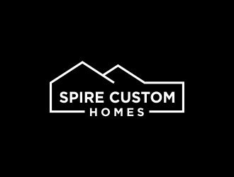 Spire Custom Homes logo design by Meyda