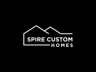 Spire Custom Homes logo design by Meyda