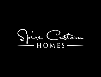 Spire Custom Homes logo design by Meyda