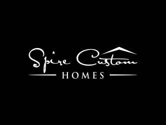 Spire Custom Homes logo design by Meyda